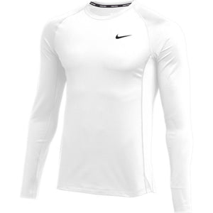 Nike Pro Men's White Long-Sleeve Top
